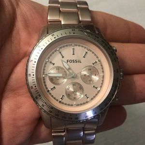 Fossil Pink Watch